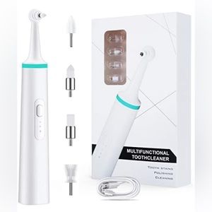 Pet Electric Tooth Polisher🦮 2 Power Supply & 3 Working Modes 4 Polishing Heads